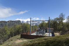 Subestación eléctrica del Puerto de Panderruedas 