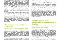 El LIFE+ Urogallo cantábrico participa en el European meeting for forest que se celebra del 24 al 27 de septiembre en los Vosgos, Francia