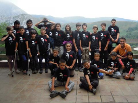 Participantes del taller que SEO/Birdlife impartió en la localidad lebaniega de Cabañes (Cantabria)